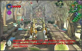 Begin with destroying all the vines with Lumos Solem in the room - LEGO Harry Potter Years 1-4: Year 1 Part 1 - Walkthrough - Walkthrough - LEGO Harry Potter Years 1-4 Guide & Walkthrough