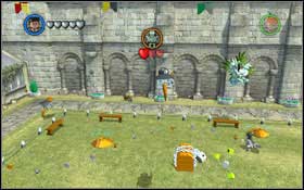 Leave the classroom and head to the Quidditch Grounds - LEGO Harry Potter Years 1-4: Year 1 Part 1 - Walkthrough - Walkthrough - LEGO Harry Potter Years 1-4 Guide & Walkthrough