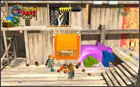 Go up, compose a shelf from the bricks and use Hermione to read it - LEGO Harry Potter Years 1-4: Year 1 Part 2 - Walkthrough - Walkthrough - LEGO Harry Potter Years 1-4 Guide & Walkthrough