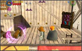 Arrange the bricks so you can get upstairs Go up the ladder - LEGO Harry Potter Years 1-4: Year 1 Part 2 - Walkthrough - Walkthrough - LEGO Harry Potter Years 1-4 Guide & Walkthrough