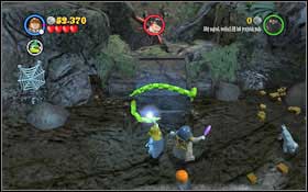 Move right and swim to the island, where you will find a digging spot - use Fang - LEGO Harry Potter Years 1-4: Year 1 Part 2 - Walkthrough - Walkthrough - LEGO Harry Potter Years 1-4 Guide & Walkthrough