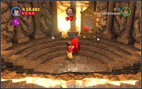 Once he throws his poisoned head, use Wingardium Leviosa to catch it and throw away - LEGO Harry Potter Years 1-4: Year 1 Part 2 - Walkthrough - Walkthrough - LEGO Harry Potter Years 1-4 Guide & Walkthrough