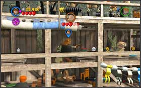 Use Immobilus on the two pixies holding the door and afterwards Lumos Solem on the Devils Snare - LEGO Harry Potter Years 1-4: Year 2 Part 1 - Walkthrough - Walkthrough - LEGO Harry Potter Years 1-4 Guide & Walkthrough