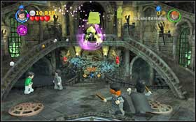 A snake will appear and start to lean out of the four sewages - LEGO Harry Potter Years 1-4: Year 2 Part 2 - Walkthrough - Walkthrough - LEGO Harry Potter Years 1-4 Guide & Walkthrough