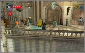 You begin in the Bathroom Hallway - LEGO Harry Potter Years 1-4: Year 2 Part 2 - Walkthrough - Walkthrough - LEGO Harry Potter Years 1-4 Guide & Walkthrough
