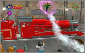 Once on the station, move right - steam will start coming out of the locomotive - LEGO Harry Potter Years 1-4: Year 3 Part 1 - Walkthrough - Walkthrough - LEGO Harry Potter Years 1-4 Guide & Walkthrough