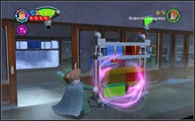 Head to the left side of the car, taking care of more Dementors on your way - LEGO Harry Potter Years 1-4: Year 3 Part 1 - Walkthrough - Walkthrough - LEGO Harry Potter Years 1-4 Guide & Walkthrough