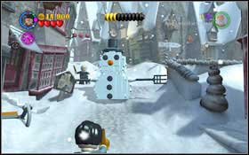 Stairs will arise on the right - go up them and then up the ladder - LEGO Harry Potter Years 1-4: Year 3 Part 1 - Walkthrough - Walkthrough - LEGO Harry Potter Years 1-4 Guide & Walkthrough