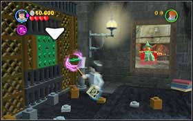 Assemble the bricks, create a cello and begin playing on it - the wizard will throw you a key - LEGO Harry Potter Years 1-4: Year 3 Part 2 - Walkthrough - Walkthrough - LEGO Harry Potter Years 1-4 Guide & Walkthrough