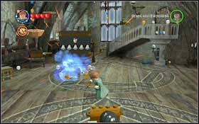 You begin inside the Gryffindor Common Room - LEGO Harry Potter Years 1-4: Year 3 Part 2 - Walkthrough - Walkthrough - LEGO Harry Potter Years 1-4 Guide & Walkthrough