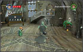 The last chest can be found on the window on the left - chase away the Devils Snare and disarm the chest - LEGO Harry Potter Years 1-4: Year 3 Part 2 - Walkthrough - Walkthrough - LEGO Harry Potter Years 1-4 Guide & Walkthrough