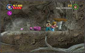 Jump right and once on the last platform, head down and destroy the blockade - LEGO Harry Potter Years 1-4: Year 3 Part 2 - Walkthrough - Walkthrough - LEGO Harry Potter Years 1-4 Guide & Walkthrough