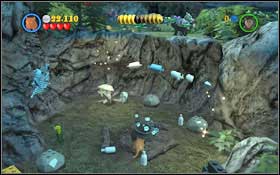 Build a big cube from the bricks lying around and two bricks will fall out of it - LEGO Harry Potter Years 1-4: Year 3 Part 2 - Walkthrough - Walkthrough - LEGO Harry Potter Years 1-4 Guide & Walkthrough