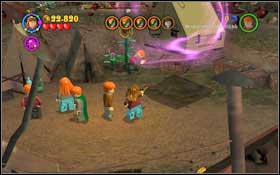 Drink the Invisibility Potion, approach the red book and jump onto it - LEGO Harry Potter Years 1-4: Year 4 Part 1 - Walkthrough - Walkthrough - LEGO Harry Potter Years 1-4 Guide & Walkthrough