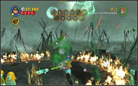 Drink the Strengthening Potion and pull the chain by the gate - LEGO Harry Potter Years 1-4: Year 4 Part 1 - Walkthrough - Walkthrough - LEGO Harry Potter Years 1-4 Guide & Walkthrough