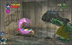 Use Lumos Solem to chase away the Devils Snare and use magic of the leaves - assemble a mushroom - LEGO Harry Potter Years 1-4: Year 4 Part 1 - Walkthrough - Walkthrough - LEGO Harry Potter Years 1-4 Guide & Walkthrough