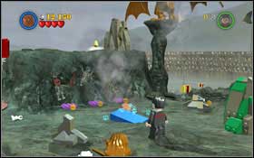 Once youre on the last one, use the water barrel to extinguish the flames - LEGO Harry Potter Years 1-4: Year 4 Part 1 - Walkthrough - Walkthrough - LEGO Harry Potter Years 1-4 Guide & Walkthrough