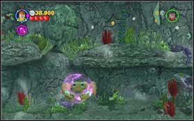 Just like before, swim right in the next location - LEGO Harry Potter Years 1-4: Year 4 Part 2 - Walkthrough - Walkthrough - LEGO Harry Potter Years 1-4 Guide & Walkthrough