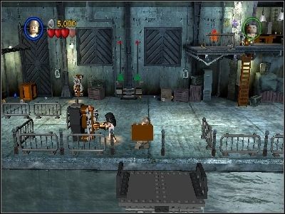 Get down with the box and let Marion call the foot-bridge - Chapter 6 - Opening the Ark - Riders of the Lost Ark - LEGO Indiana Jones: The Original Adventures - Game Guide and Walkthrough