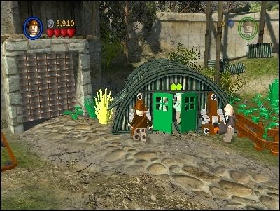 You will reach a little village - Chapter 3 - Motorcycle Escape - The Last Crusade - LEGO Indiana Jones: The Original Adventures - Game Guide and Walkthrough
