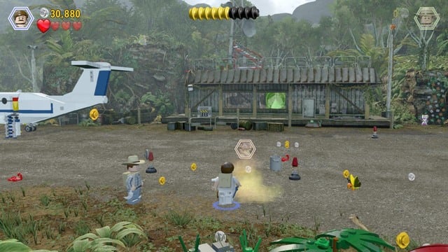 Lego jurassic best sale world landing site