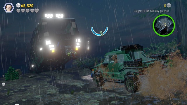 After you attach the hoist, enter the car and try to pull your companions up - InGen Arrival | Jurassic Park - The Lost World - walkthrough - Jurassic Park - The Lost World - walkthrough - LEGO Jurassic World Game Guide & Walkthrough