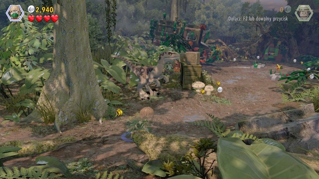 Use Erics camo and sneak by the velociraptor - Eric Kirby | Jurassic Park III - walkthrough - Jurassic Park III - walkthrough - LEGO Jurassic World Game Guide & Walkthrough