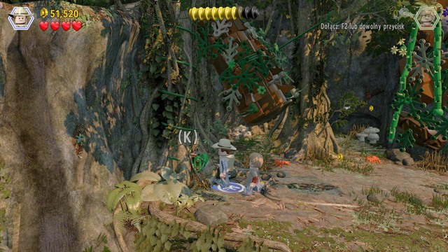 After you get to the next level, walk over to the left side and cut down the plants in the way to the container - Eric Kirby | Jurassic Park III - walkthrough - Jurassic Park III - walkthrough - LEGO Jurassic World Game Guide & Walkthrough