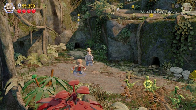 At the end of the path, cut down the plants again, as Grant - Eric Kirby | Jurassic Park III - walkthrough - Jurassic Park III - walkthrough - LEGO Jurassic World Game Guide & Walkthrough