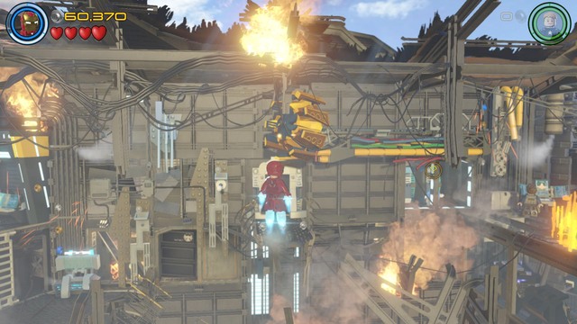 The next part of the mission belongs to Captain America and Iron Man - Helicarrier Havoc - Walkthrough - LEGO Marvels Avengers - Game Guide and Walkthrough