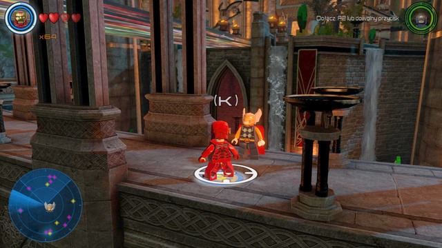 Speak with Beta-Ray Bill who is standing on the bridge and accept the mission - Side missions - Asgard - secrets - LEGO Marvels Avengers - Game Guide and Walkthrough