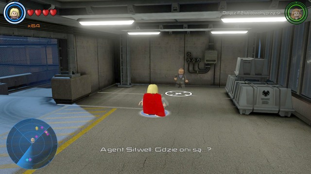 Inside the facility you will find Agent Sitwell - Side missions - S.H.I.E.L.D. Base - secrets - LEGO Marvels Avengers - Game Guide and Walkthrough