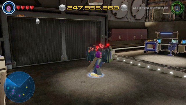 At the bottom level you will find a container that must be opened using Vision - Characters - Malibu - secrets - LEGO Marvels Avengers - Game Guide and Walkthrough