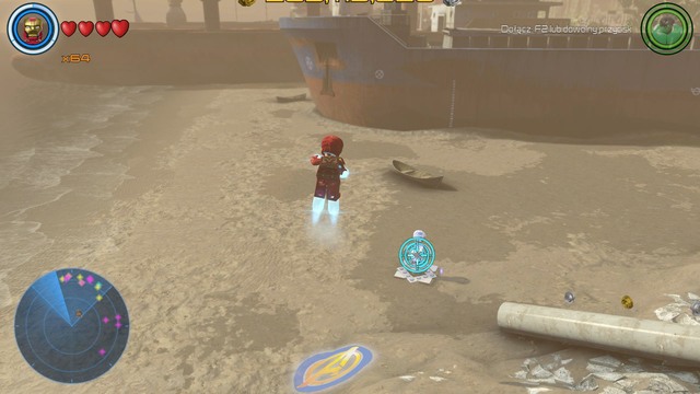 The last, twelfth one is in the middle of the location, between the ships - Characters - South Africa - secrets - LEGO Marvels Avengers - Game Guide and Walkthrough
