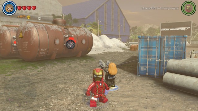 In order to obtain another golden brick you must destroy all shields shown on the picture in the required time - Golden bricks - South Africa - secrets - LEGO Marvels Avengers - Game Guide and Walkthrough