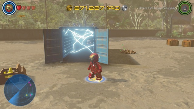 Stan Lee is imprisoned in the container shown on the picture - Stan Lee / Races - South Africa - secrets - LEGO Marvels Avengers - Game Guide and Walkthrough