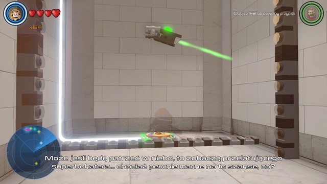 Use Black Widows camouflage to enter inside and press the button on the ground - Golden bricks - Washington - secrets - LEGO Marvels Avengers - Game Guide and Walkthrough