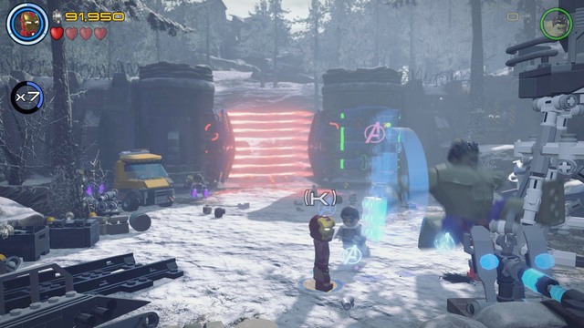 Fourth Minikit can be found before leaving the location - Minikits - Struck Off the List - secrets - LEGO Marvels Avengers - Game Guide and Walkthrough