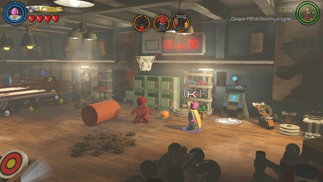 You will get the first Minikit in the place shown on the picture - Minikits - Rail Hydra - secrets - LEGO Marvels Avengers - Game Guide and Walkthrough