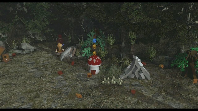 When moving to the next location (the first battle with Thor) you will be able to return to that part of the area - Characters - Shakespeare in the Park - secrets - LEGO Marvels Avengers - Game Guide and Walkthrough