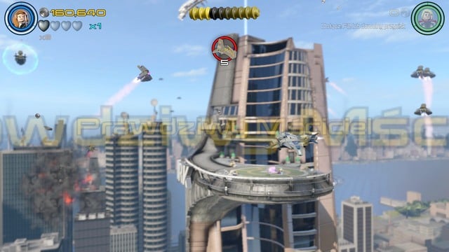 You will find the first Minikit hanging in the air - Minikits - Avengers Assemble - secrets - LEGO Marvels Avengers - Game Guide and Walkthrough