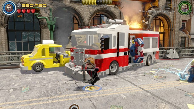Second one is behind the fire truck - Minikits - Avengers Assemble - secrets - LEGO Marvels Avengers - Game Guide and Walkthrough