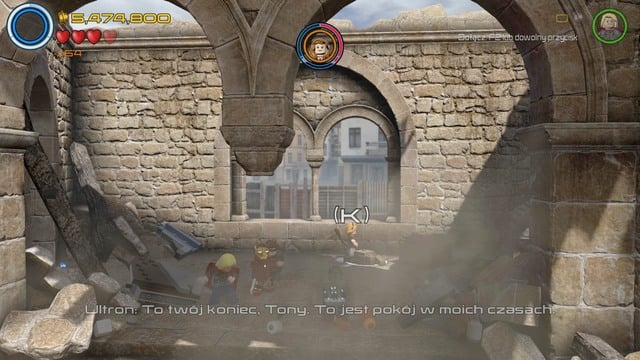 During the last phase of the battle with Ultron (when Scarlet Witch is loading her powers) you must walk to the place shown on the picture and dug a tunnel to the other side - Minikits - Ultron Undone - secrets - LEGO Marvels Avengers - Game Guide and Walkthrough