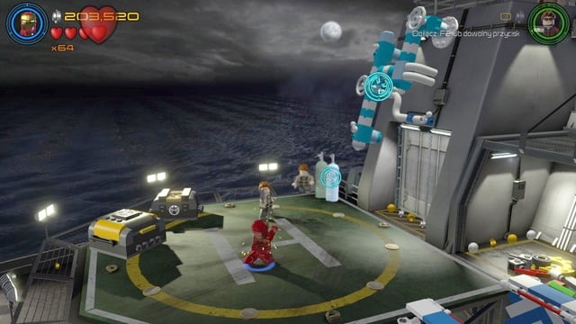 Walk towards the place shown on the picture and destroy the pipes by using any character - Minikits - Lack of Insight - secrets - LEGO Marvels Avengers - Game Guide and Walkthrough