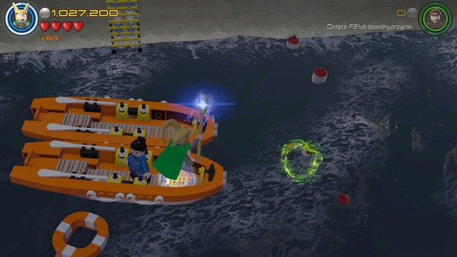 After leaving two boats on the ship walk on one of them and use, for example, Loki, to control the minds of the people and guide them safely to the rafts - Minikits - Lack of Insight - secrets - LEGO Marvels Avengers - Game Guide and Walkthrough