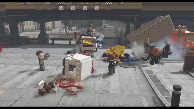 Walk towards the place shown on the picture and destroy LEGO objects - Minikits - Lack of Insight - secrets - LEGO Marvels Avengers - Game Guide and Walkthrough