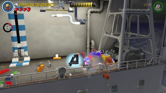 The first character token can be found on the ship, on the right side - Characters - Lack of Insight - secrets - LEGO Marvels Avengers - Game Guide and Walkthrough