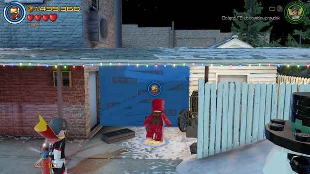 The fourth Minikit is located in the place shown on the picture - Minikits - Ready, A.I.M., Fire - secrets - LEGO Marvels Avengers - Game Guide and Walkthrough