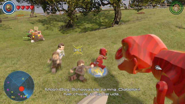 During the journey behind Moon Boy you will be attacked by enemies - Side missions - Bartons Farm - secrets - LEGO Marvels Avengers - Game Guide and Walkthrough