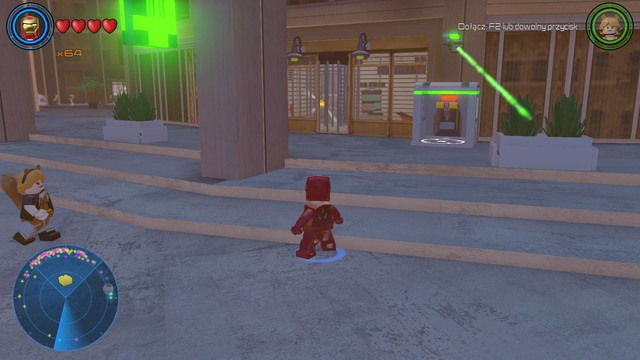 In the financial district you will find the riddle shown on the picture - Golden bricks - North Manhattan - secrets - LEGO Marvels Avengers - Game Guide and Walkthrough